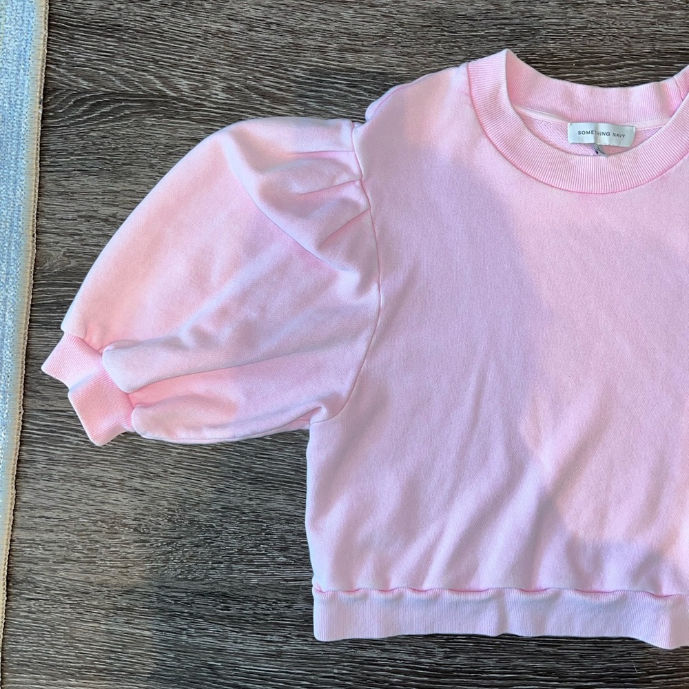 Something Navy sweatshirt